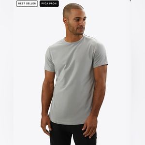 CUTS CURVE-HEM SHORT SLEEVE CREW